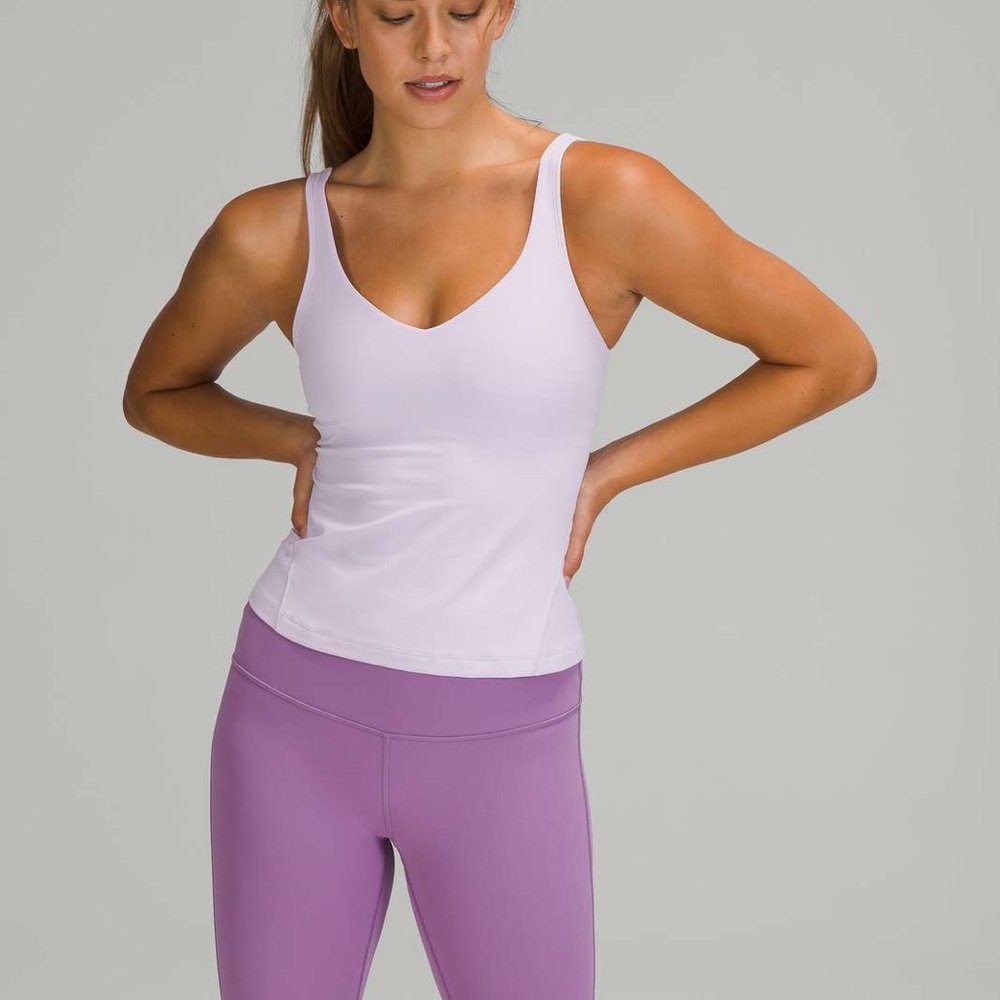 Lululemon align tank size 6 in lavender dew (waist length)
